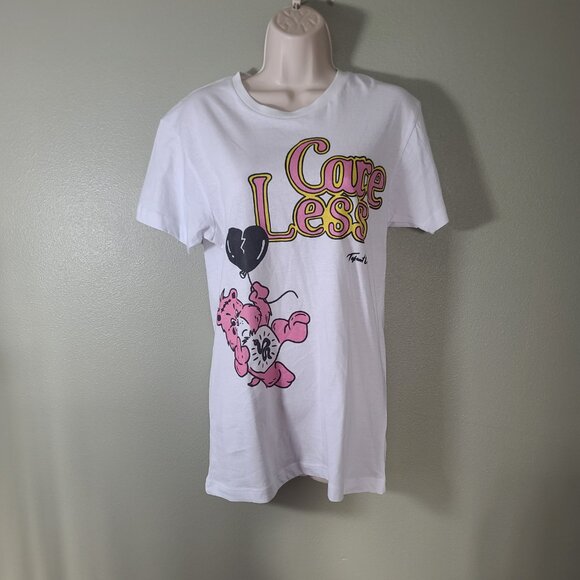 NWoT Takeout Order Care Bears Care Less Graphic Tee - Picture 2 of 7